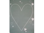 BORDO LINO MAXI CUORE H 55 CM