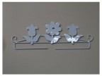 25 CM FIORE  BIANCO