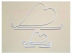 11 CM CUORE BIANCO