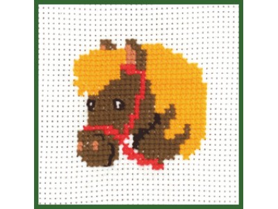 Schema punto croce cavallo