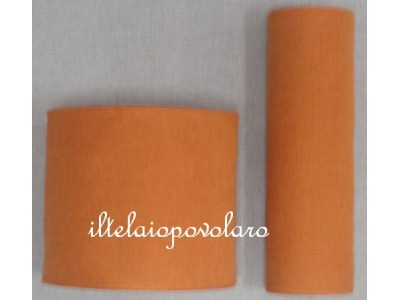 Bordo lino - giallo-arancio  cm. 20
