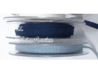 bordo in lino 8 mm. circa  - blu