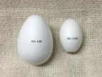 uovo in polistirolo -  h cm, 0,60