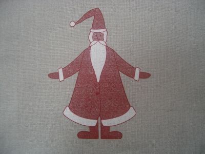 Modulo BABBO NATALE - ROSSO - cm.30x30