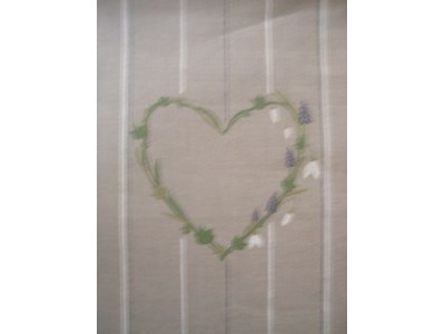 Modulo CUORE MUSCARI  cm. 33 x 33 circa