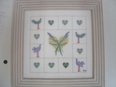 QUADRO CUORE LAVANDA