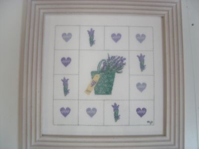 QUADRO VASO LAVANDA