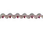 ZIG ZAG CON PIPPIOLINO GREGGIO/rosso