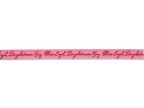 SCRITTE ROSSE BASE ROSA 1 CM