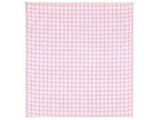 BORDO A QUADRETTI ROSA 20 CM