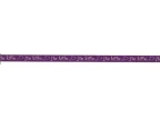 NASTRO CON SCRITTA - BASE VIOLA