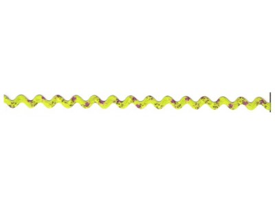 ZIG ZAG A FIORI VERDE ACIDO