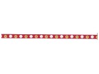 NASTRO BOTTONI BASE ROSSO SCURO
