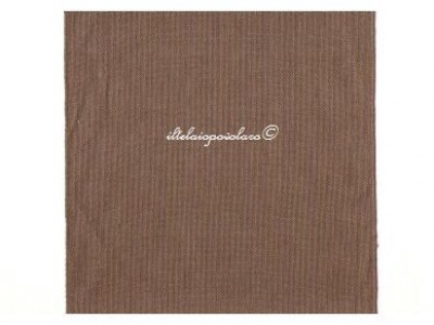 BORDO MARRONE  IN LINO 20 CM