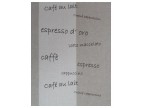 BORDO lino bicolore  CAFFE'..  h.35 cm.