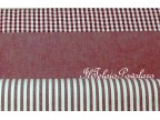 Melange (Adige) cotone alto  180 Rosso/ BORDO'