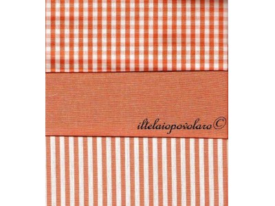 Unito-melange cotone alto  180 ARANCIO