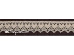 pizzo con cuoricini monocolore cm. 3,5