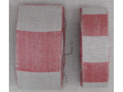 QUADRONE  rosso-greggio cm. 5