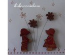 sunbonnet rosso cupo