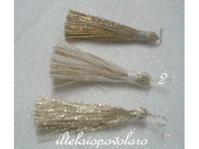 2h nappina lino bianco e oro