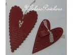 cuore piccolo - rosso  cupo