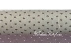 1b Linea shabby misto lino cuoricino viola polveroso