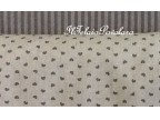 1f Linea shabby misto lino cuoricino grigio scuro