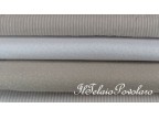 1e Linea shabby misto lino fondo naturale  pois bianco