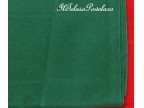 tovaglietta con bordo aida - verdone - cm.90x90