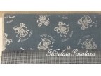 Base  azzurro polvere campane argento