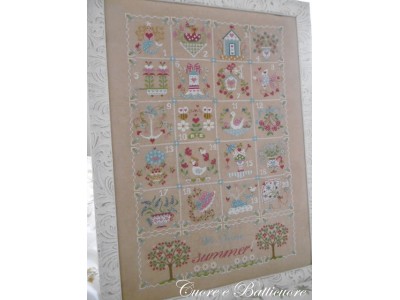 Shabby Summer Calendar - 218 x345p