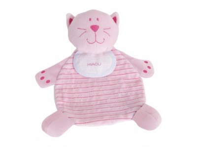 Doudou gattino rosa