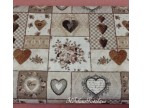 1V coll  romantica fondo avorio - motivi patchwork cuori