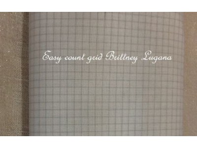 1 Easy Count grid Brittney Lugana avorio 28 ct