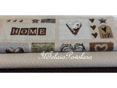1V coll romantica - LOVE   h. 110 cm.