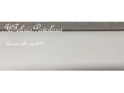 Lino Graziano "EMIANE" bianco 11 FILI H. 300 cm.