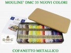 scatola in latta di 35 nuovi col. moulinè NON DISPONIBILE