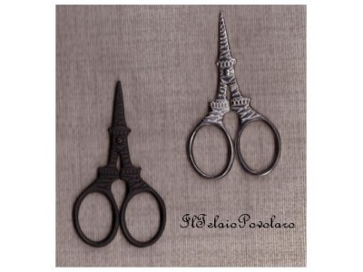 1 scissor americana Eiffel Tower Argento