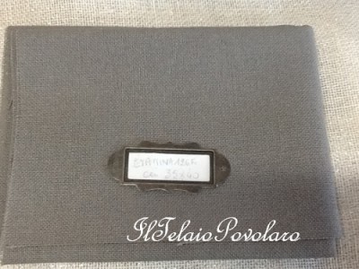 Lugana Grigio tortora scuro - 100fili - 25 count cm. 34x40