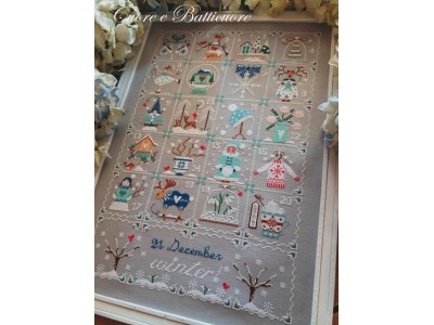 SHABBY WINTER CALENDAR