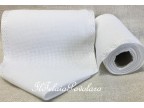 1 bordo aida - greca laterale - cm. 20 bianco