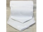 1 bordo aida - greca laterale - cm. 16 bianco