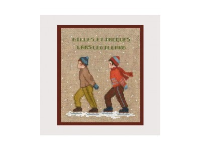 2323 Deux patineurs