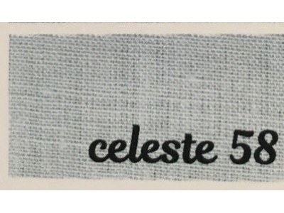 lino 6262 celeste 58 x ricamo libero H cm.300