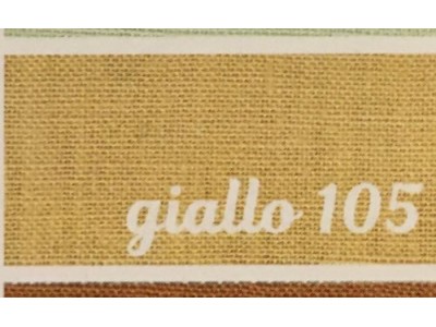 lino 6262 giallo 105 - per ricamo libero H cm.300