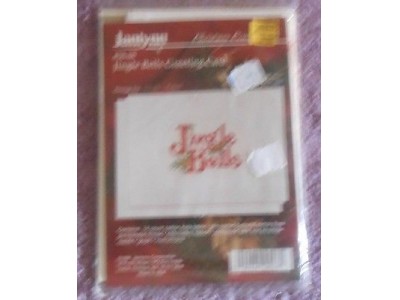 3 - biglietto+busta-Jingle Bells Greeting - cm. 13x 18