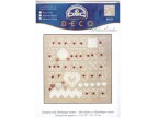 Sampler Hardanger hearts