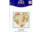 2 DMC kit Bindweed Heart cm. 18x18