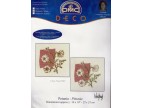 2 DMC kit - Petunia cm. 25x25